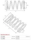 Indítómotor bendixek rugói - SDK5010(BULK)