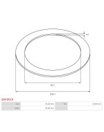 Bendix alátétek - SDK0019