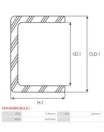 Bendix zárógyűrűk - SDK0048S(BULK)