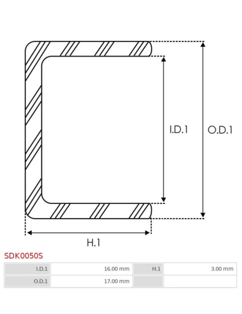 Bendix zárógyűrűk - SDK0050S