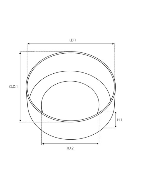 Indítómotor bendixek kupakjai - SDK9017(BULK)