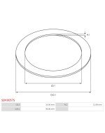 Bendix alátétek - SDK0057S