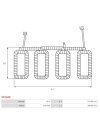 Indítómotor tekercselései - SF0040