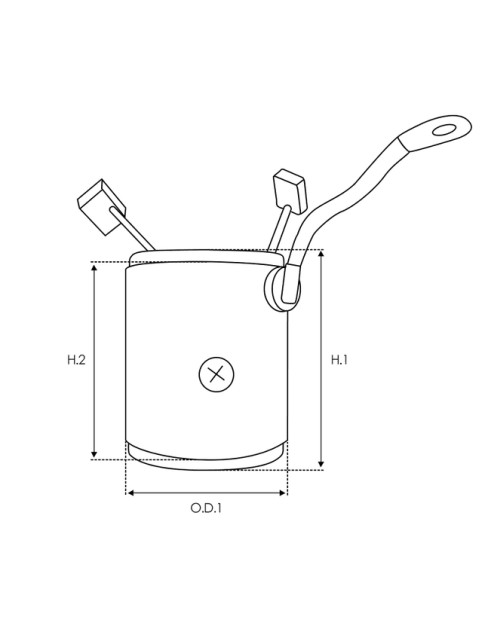 Indítómotor tekercselései - SF0035