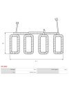 Indítómotor tekercselései - SF1002