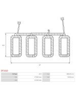 Indítómotor tekercselései - SF1010