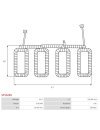 Indítómotor tekercselései - SF5028S