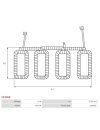 Indítómotor tekercselései - SF9008