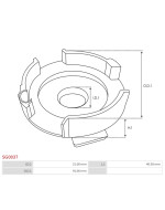 Indítómotor áttételek burkolatai - SG0037