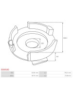 Indítómotor áttételek burkolatai - SG6016S