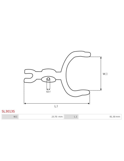 Indítómotor behúzó villák - SL3013S