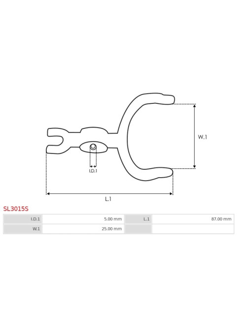 Indítómotor behúzó villák - SL3015S