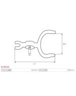 Indítómotor behúzó villák - SL3012S