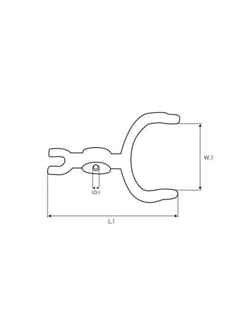 Indítómotor behúzó villák - SL4001