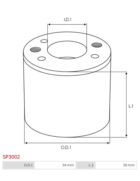 Indítómotor szolenoidok burkolatai - SP3002