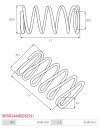 Indítómotor kefetartók rugói - SRS0144(BOSCH)