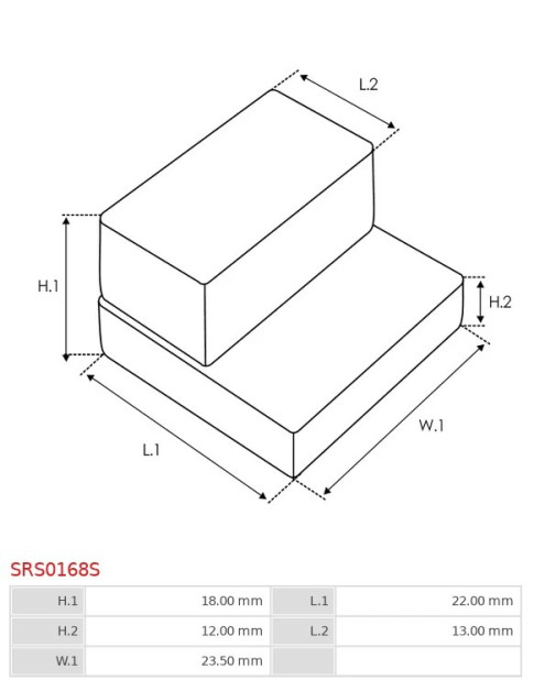 Indítómotor gumi tömítései - SRS0168S