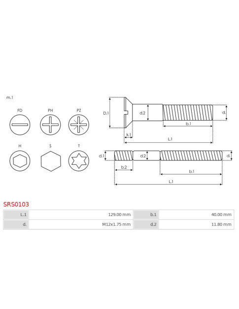 Csavarjai - SRS0103