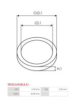 O-gyűrűk - SRS0143(BULK)