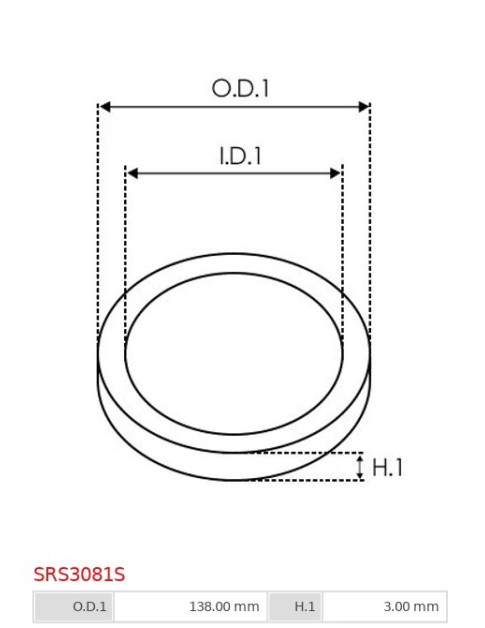 Tömítések - SRS3081S