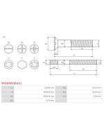 Csavarjai - SRS4005(BULK)