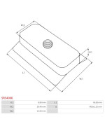 Indítómotor tekercselések rögzítései - SRS4006