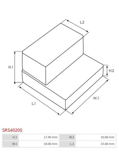 Indítómotor gumi tömítései - SRS4020S