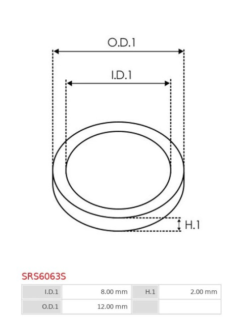 O-gyűrűk - SRS6063S