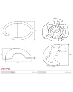 Indítómotor zárógyűrűi - SRS6072S