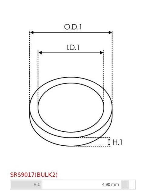 Tömítések - SRS9017(BULK2)