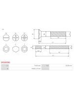 Csavarjai - SRS9058S