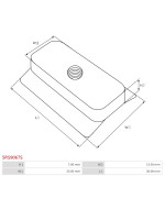 Indítómotor tekercselések rögzítései - SRS9067S