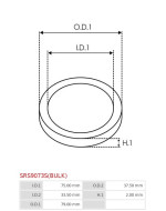 O-gyűrűk - SRS9073S(BULK)