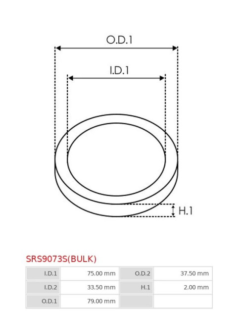 O-gyűrűk - SRS9073S(BULK)