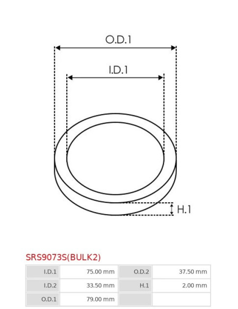 O-gyűrűk - SRS9073S(BULK2)