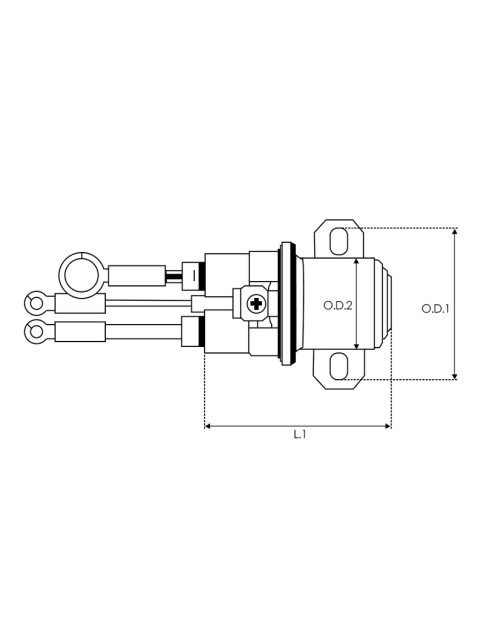 Indítómotor relék - SS9161P