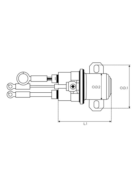 Indítómotor relék - SS9189P