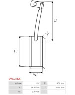 Gererátor kefék - SVX7(IKA)